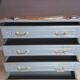 Restored wooden chest