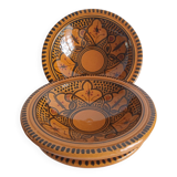 4 Moroccan plates