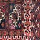Saddle Tekke Bokhara rug old handmade 64 X 107 CM