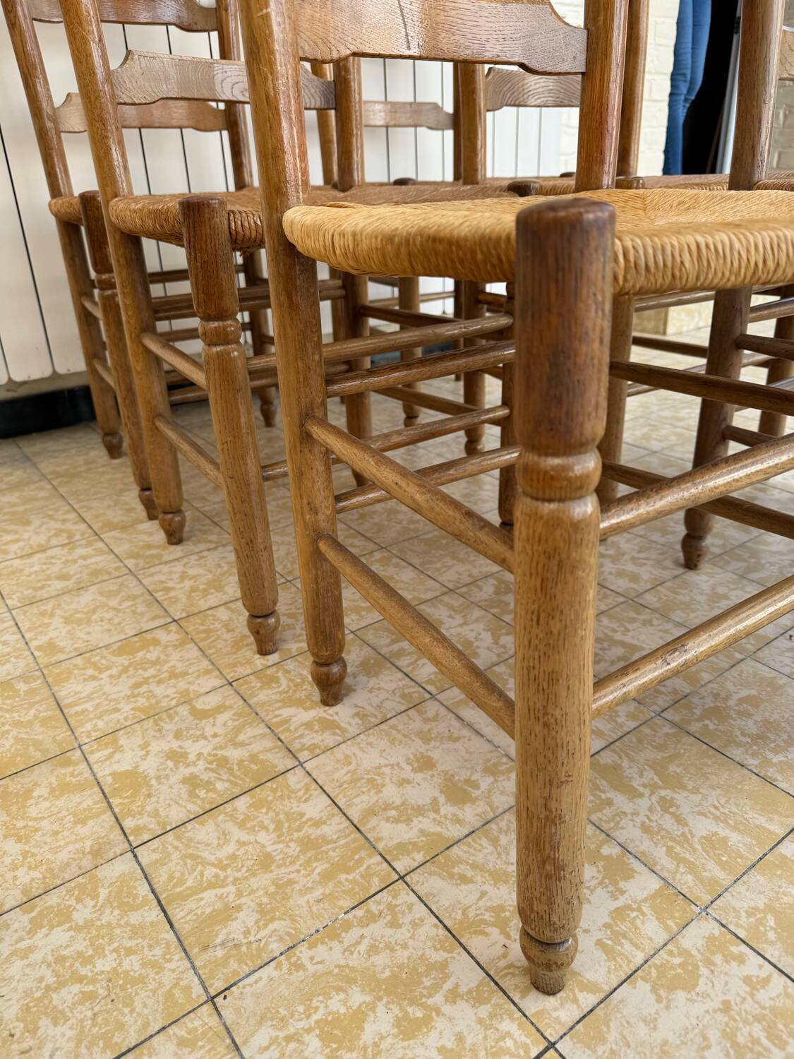 Set of farm chairs