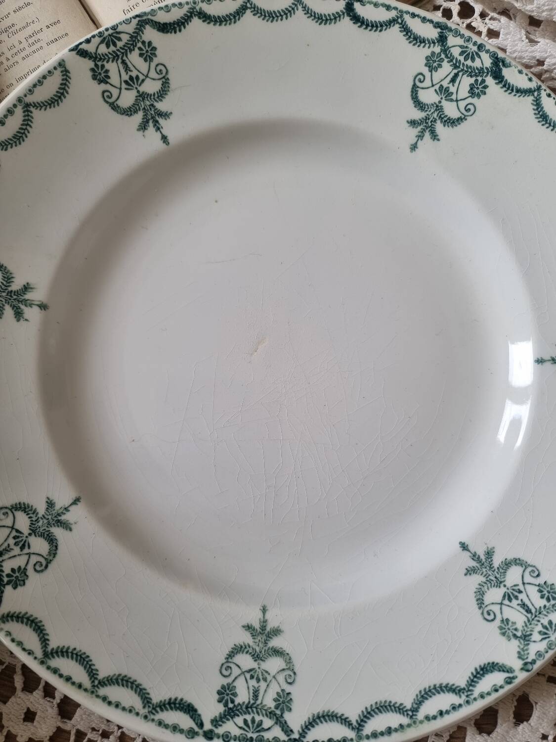 6 semi-deep ironstone plates