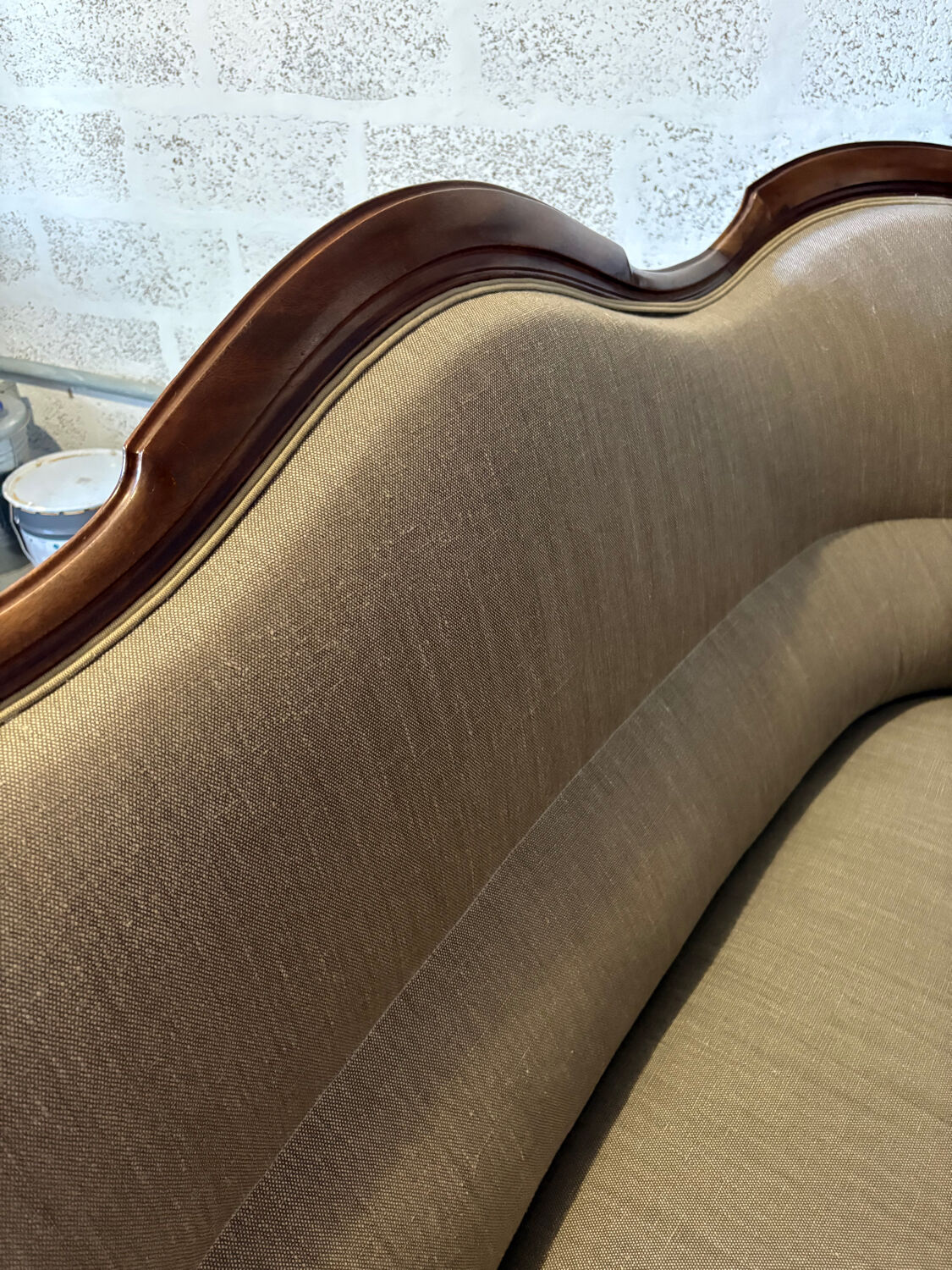 Louis Philippe mahogany canapé