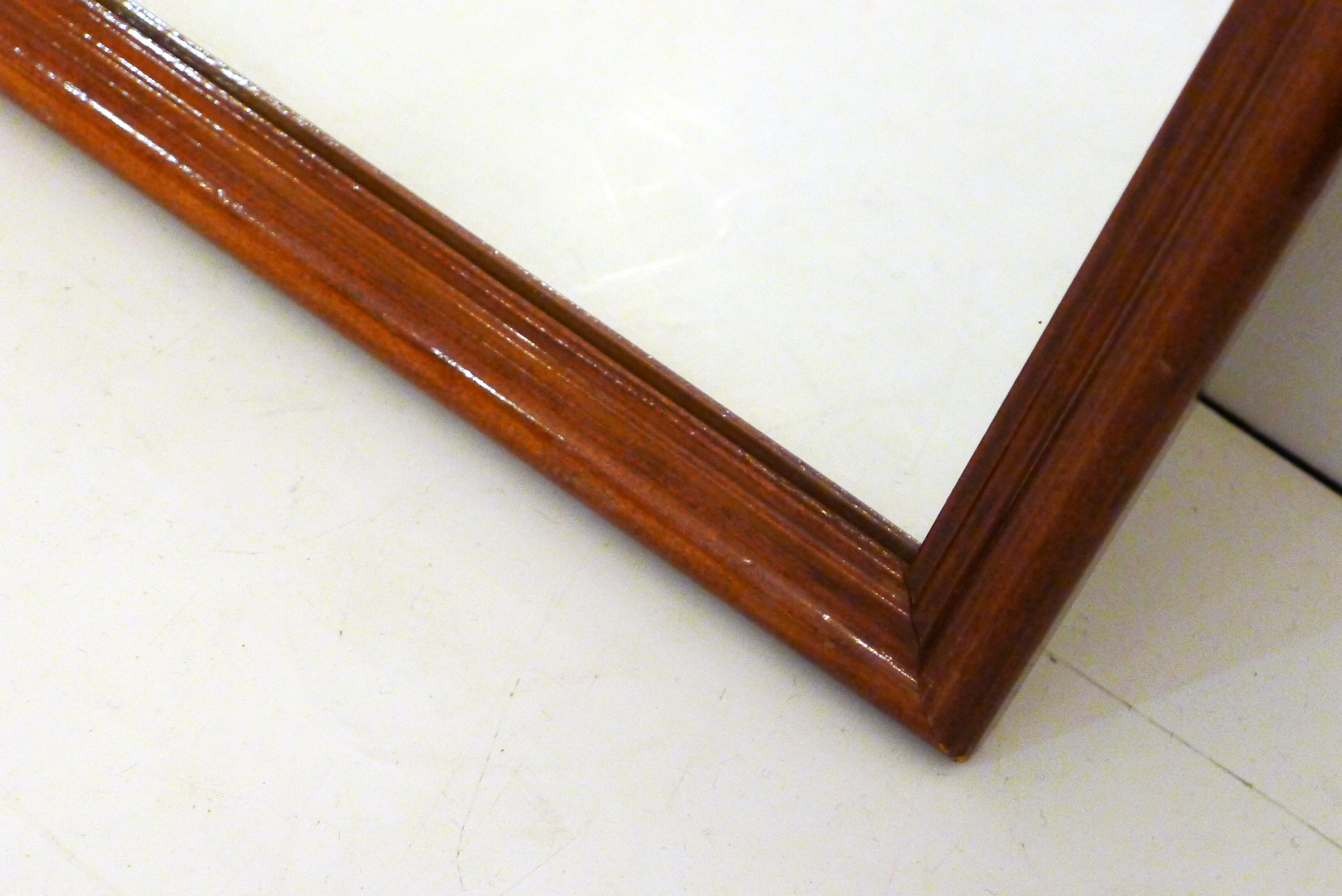 Wall mirror décor golden coconuts