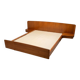 Scandinavian teak bed from the 1960s.