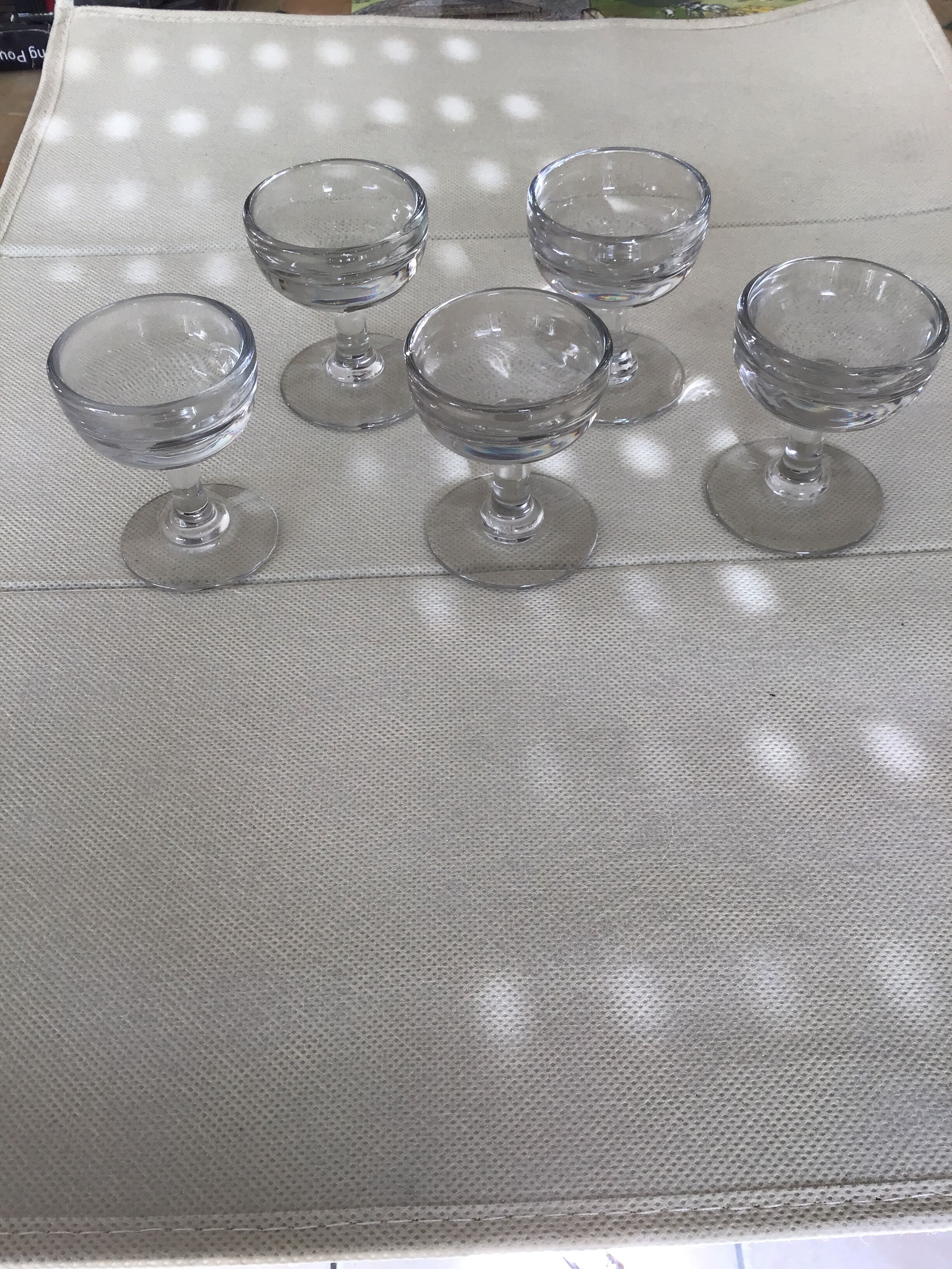 Set of lenses deceived the eye