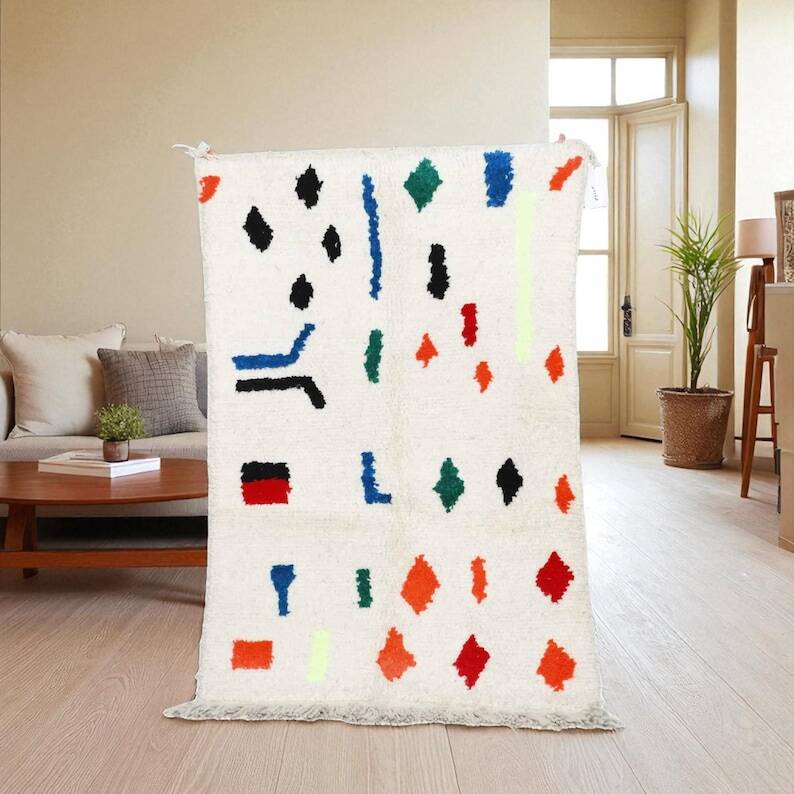 Moroccan handmade rug 250cmx150cm