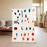 Moroccan handmade rug 250cmx150cm