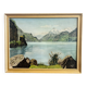 Oil painting on canvas by Christine Durif-Bédel (1876-1962)