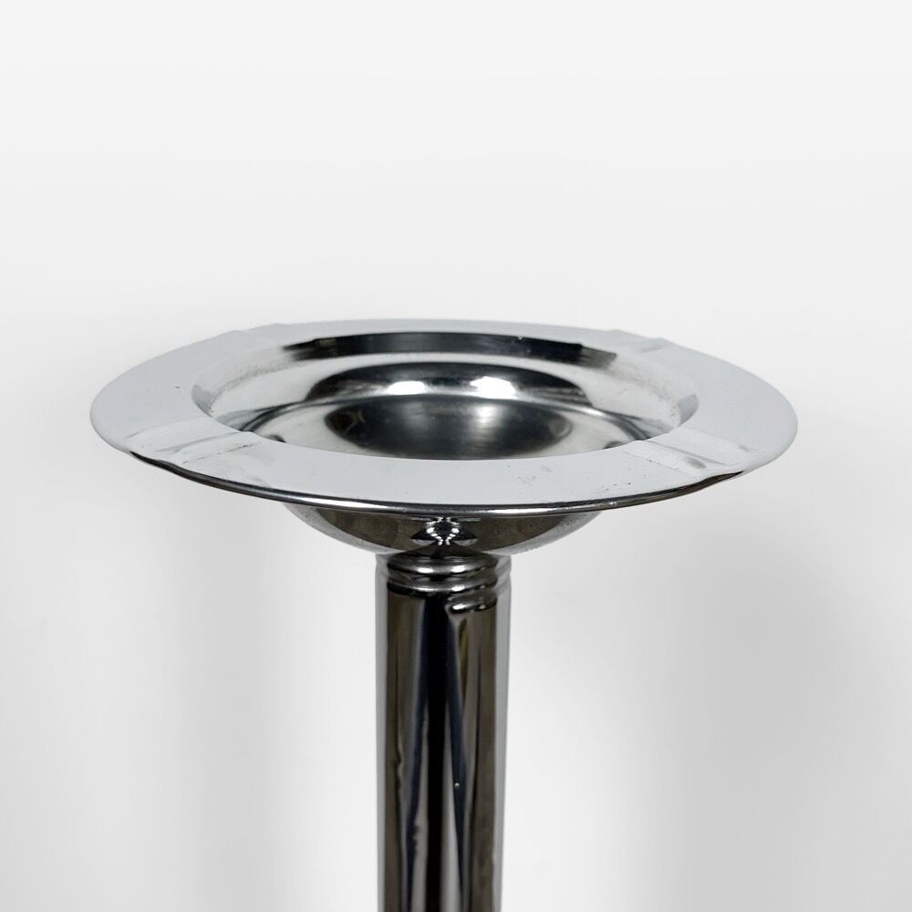 Culbuto ashtray in chromed metal Bauhaus 30s