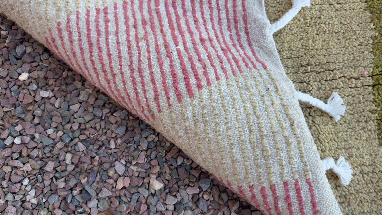 Handwoven Berber rug 3x2 m