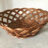 Lot of 3 wicker baskets