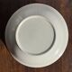 Set of a salad bowl and a vintage brown circular dish D28.