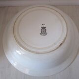 Plat rond légumier vintage