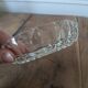 Cut glass tray
