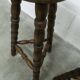 Paire de tabourets brutaliste 1960