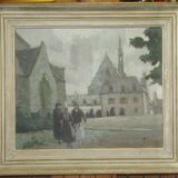 Huile sur toile- Concarneau- par Marec