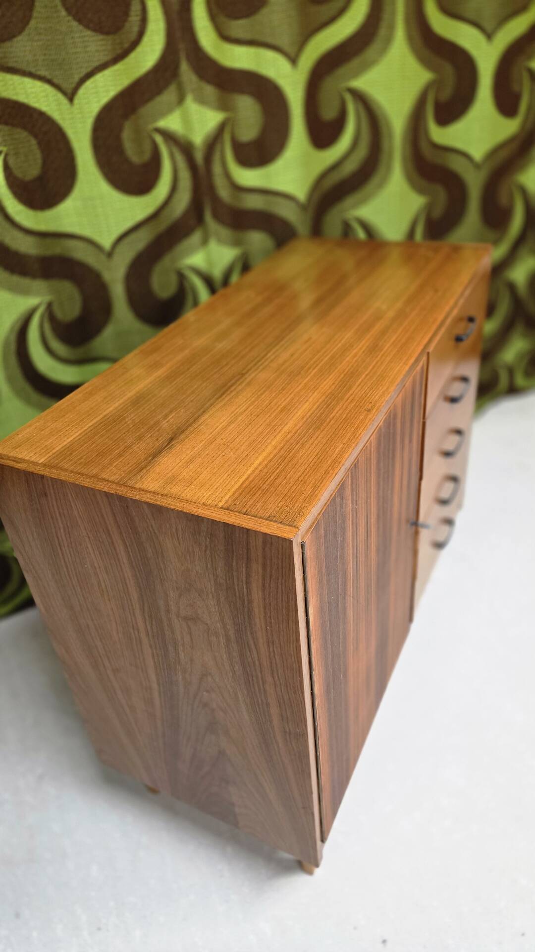 Vintage 1970s teak sideboard