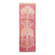 Faded Tribal Runner, 101x309Cm Wool Runner Rug, Boho Hallway Rug
