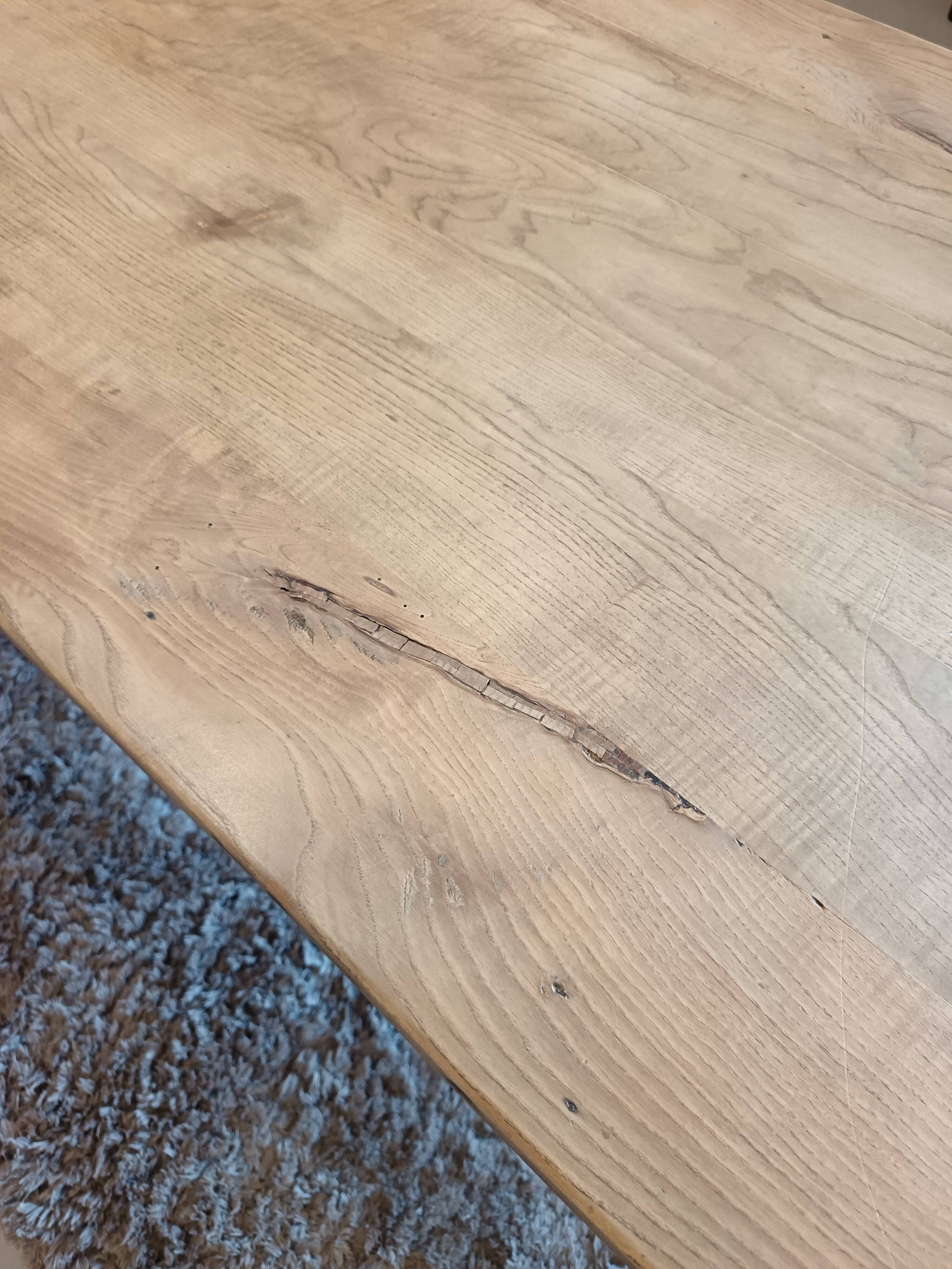 Renovated farmhouse table