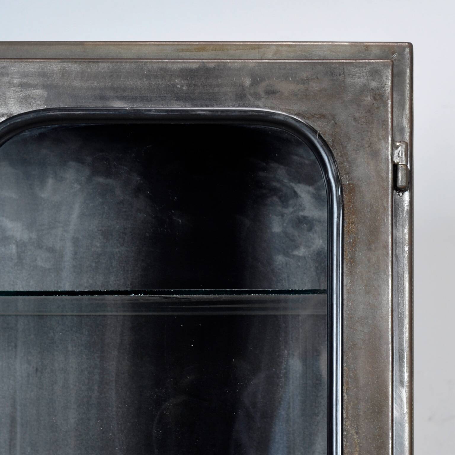 Polished medical cabinet, 1970s