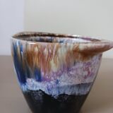 Stoneware vase, fired from Morvan