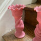Pair of cornucopia vases