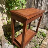 Table d’appoint / console en bois style indonésien