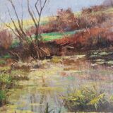 Louyot Henri - Liverdun Landscape in Lorraine