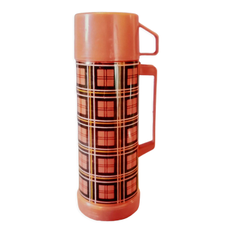 Vintage Scottish red thermos