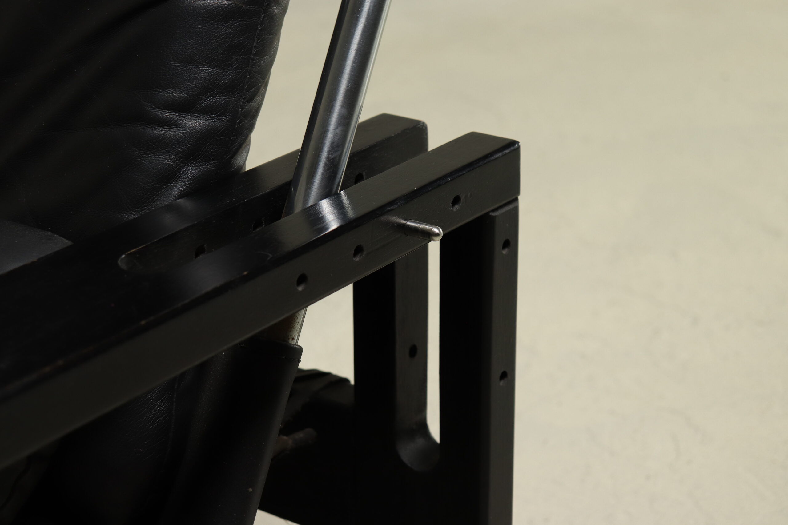 Brutalist lounge chair by Sonja Wasseur 1970s