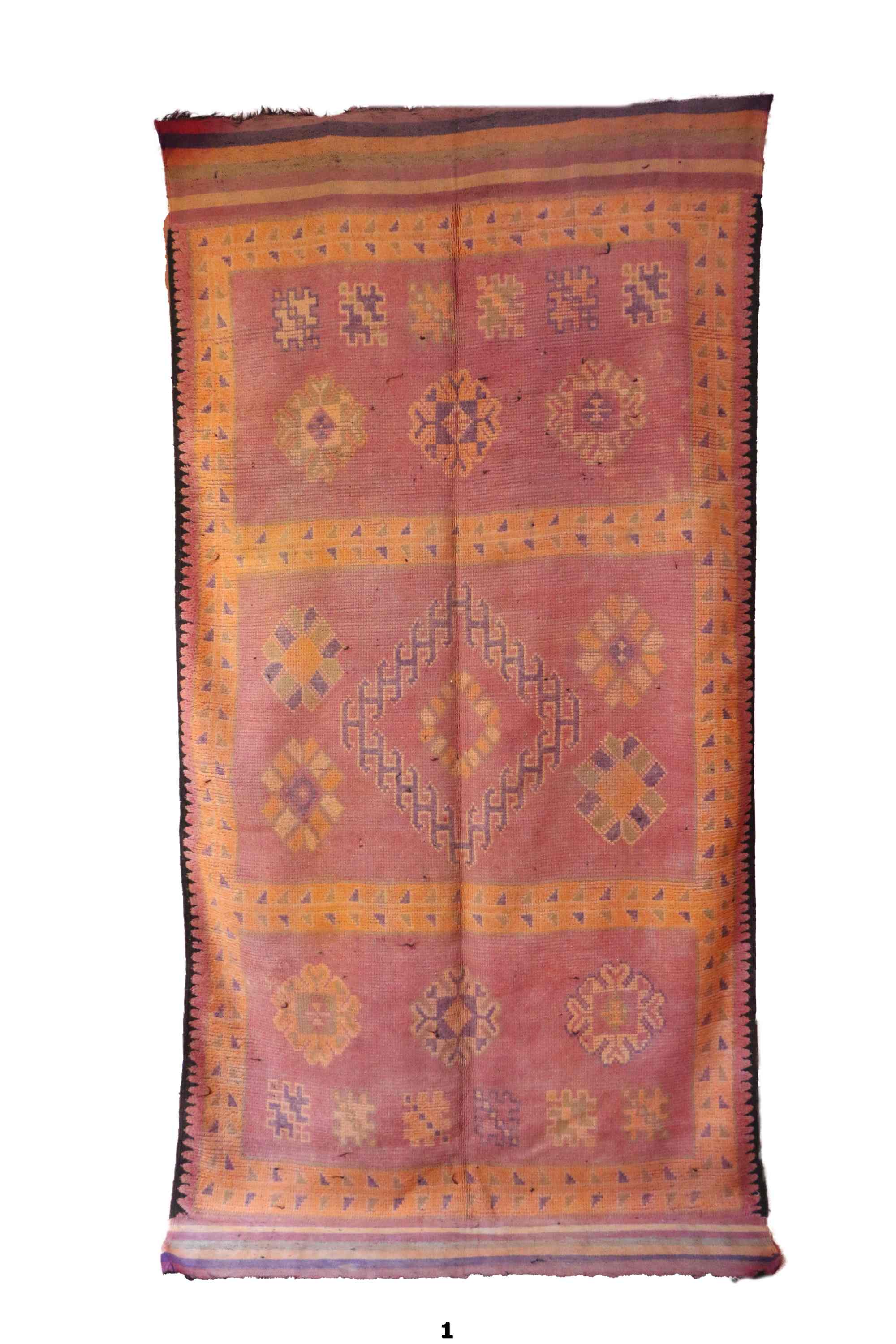 Old moroccan carpet - 175 x 368 cm