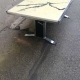 Vintage chrome and bakelite coffee table