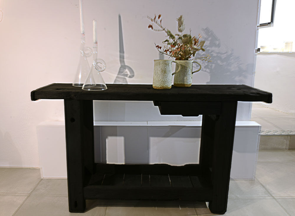 Console - Shou-Sugi-Ban