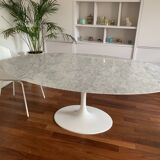 Marble tulip table