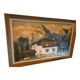 Painting on canvas landscape