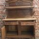 Antique oak sideboard, Louis XV rococo style, late 19th century.