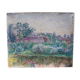 Oil on canvas 65x55 cm art Lyonnais