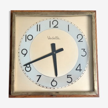 Horloge murale vedette vintage