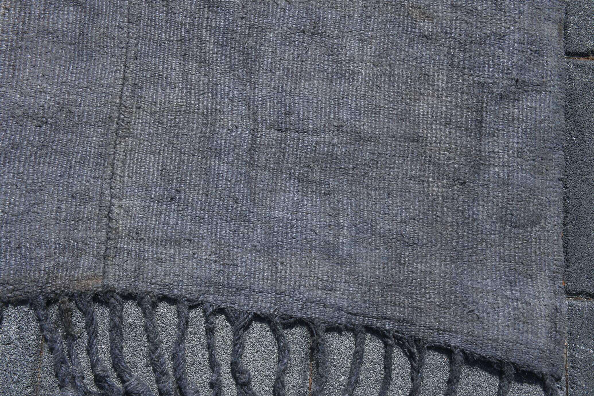 Shades Of Gray Vintage Kilim Rug, 167x242 Cm