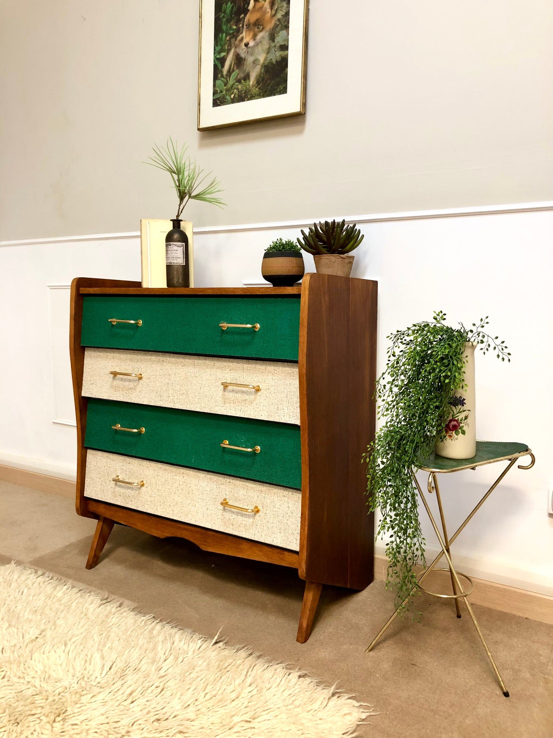 Scandinavian vintage chest of drawers