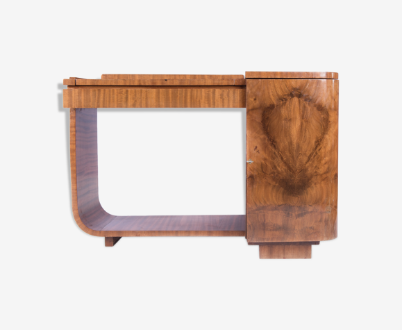 Bureau Art-déco en noyer