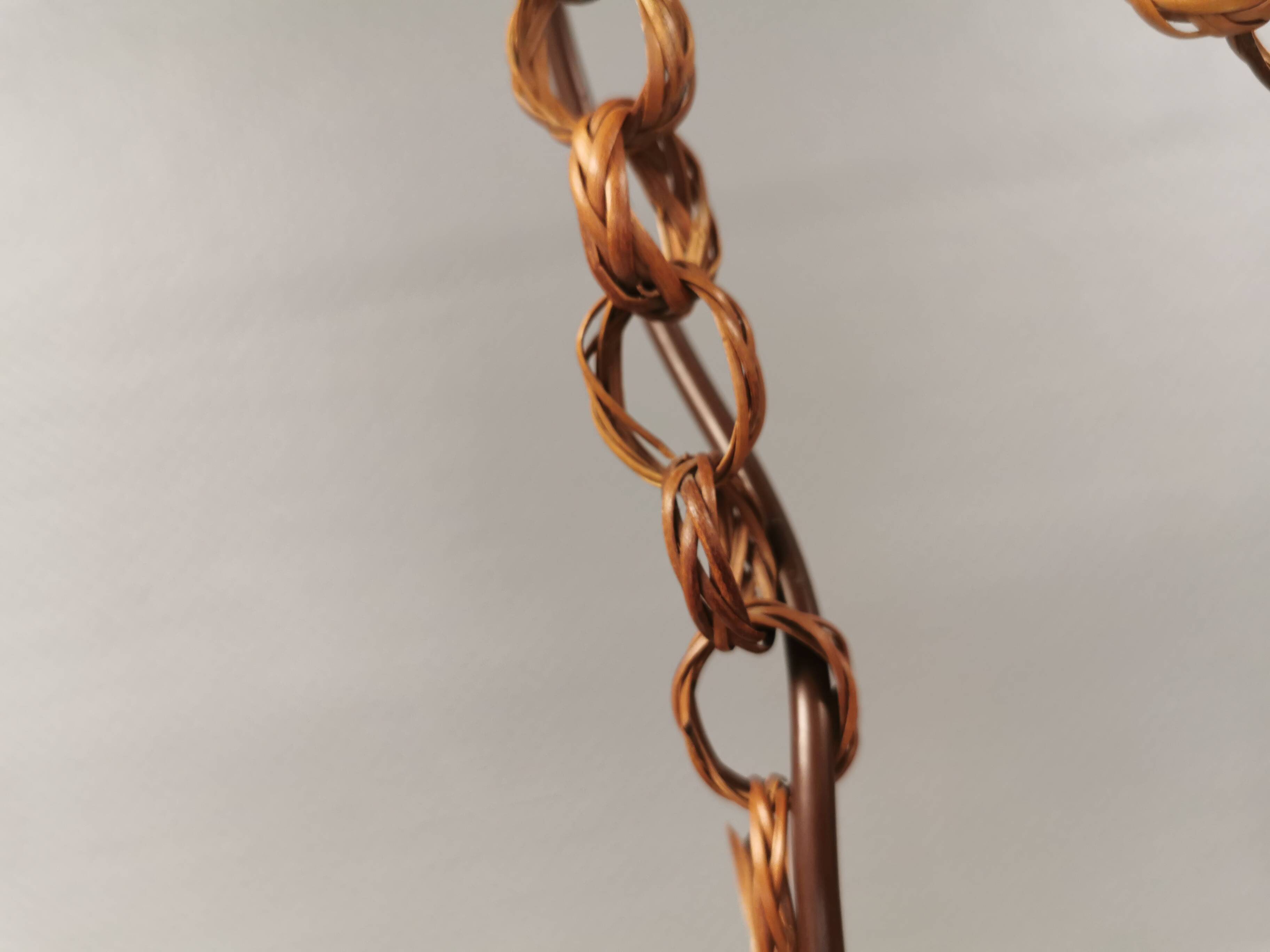 Rattan ball lamp