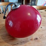 Vintage Opaline Red Pendant Lamp “VIRO”
