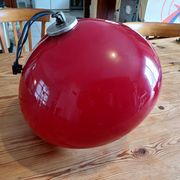 Vintage Opaline Red Pendant Lamp “VIRO”