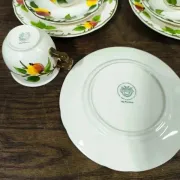 3 vintage breakfast cups Villeroy & Boch Ma Pomme