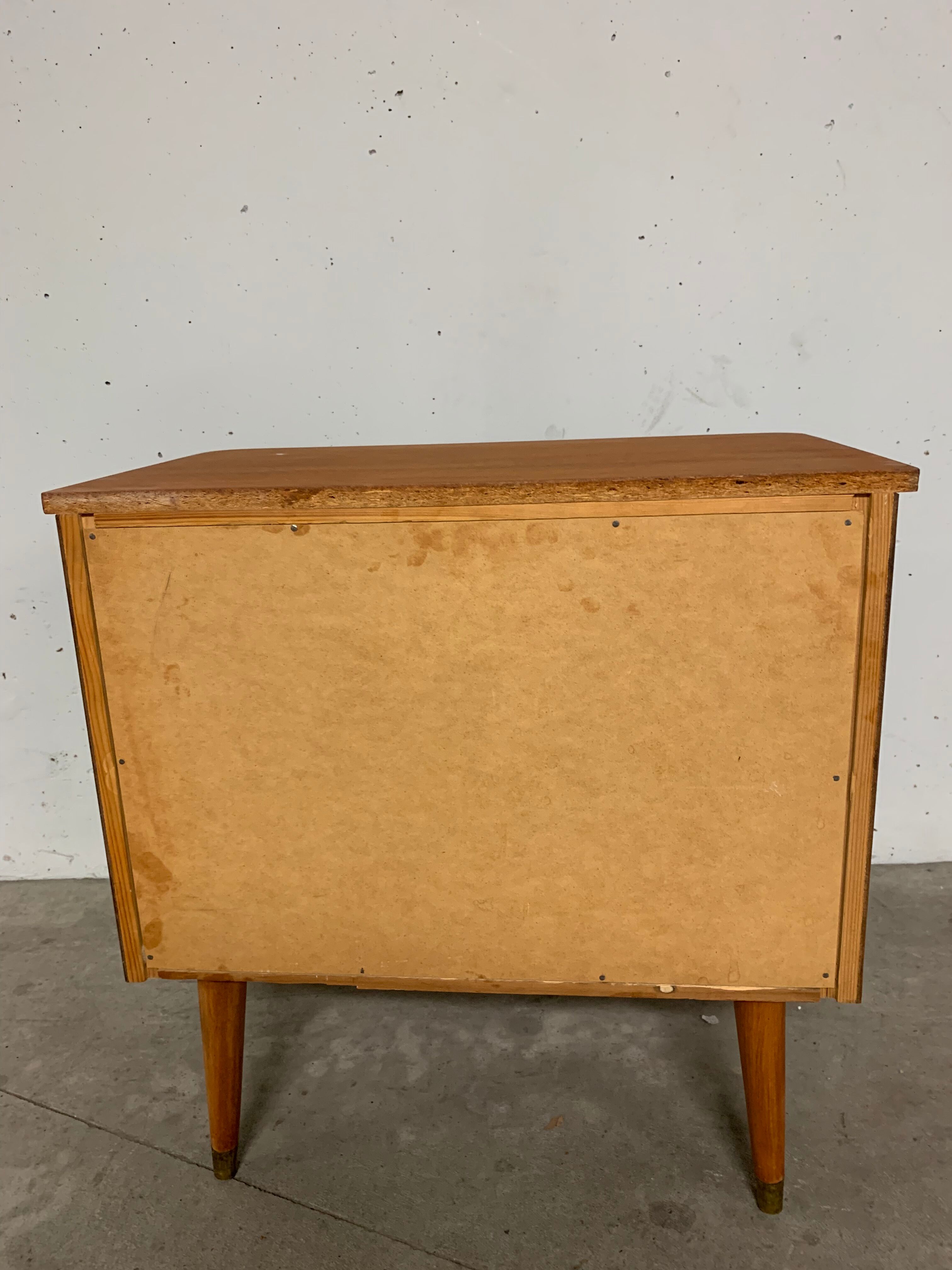 Scandinavian vintage teak chest of drawers 1960