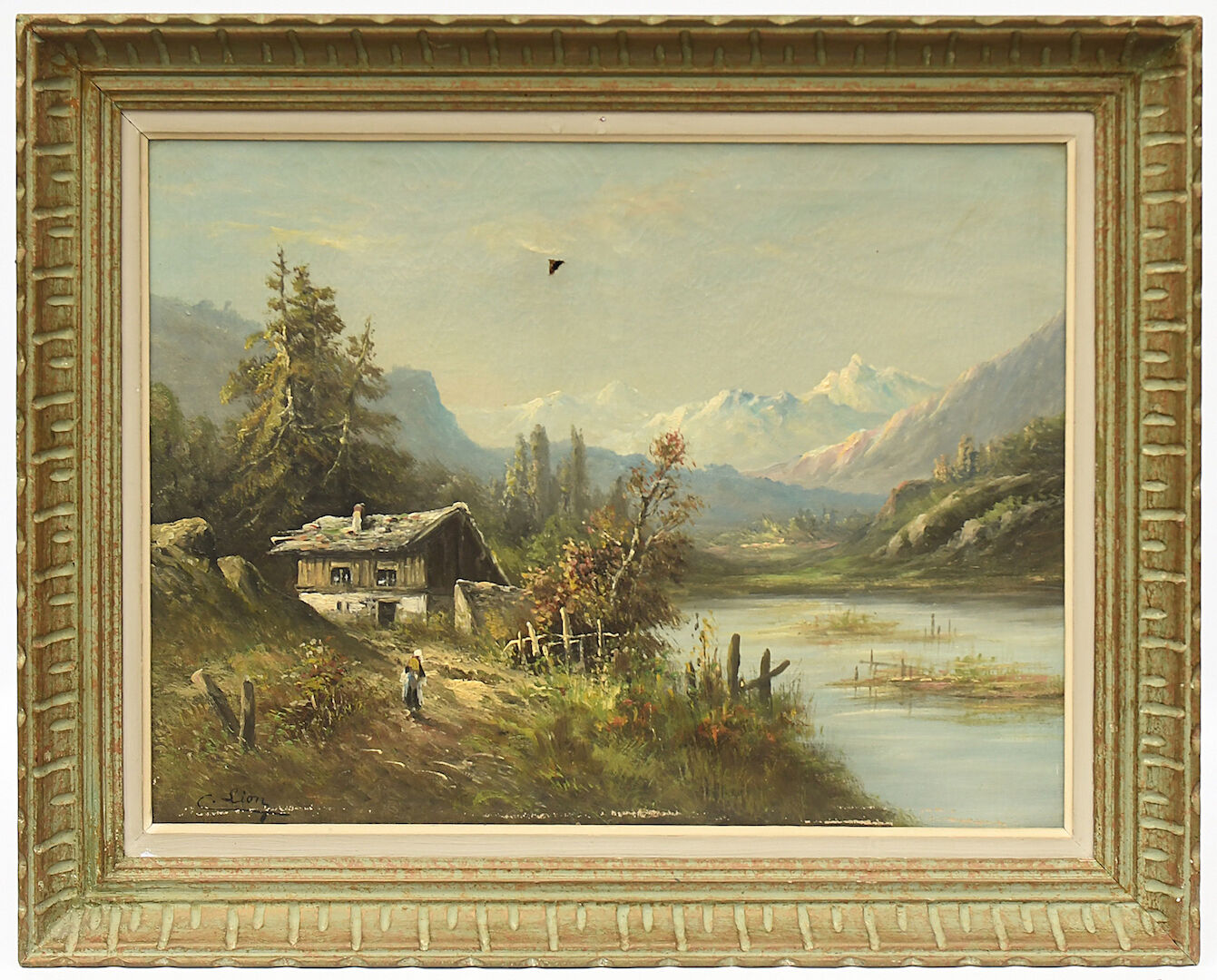 Oil on canvas Landscape