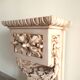 Imperio console with bespoke faceted glass