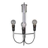 Suspension chromée design italien années 60