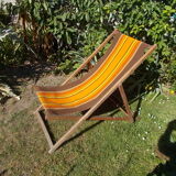 Vintage orange and brown transat